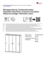 Rauch AGORDO AG594.0NH6 Notice De Montage