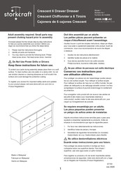 Storkcraft Crescent 03666-30-AC Serie Mode D'emploi