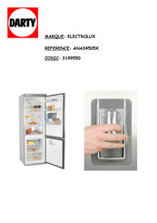 Electrolux ARTHUR MARTIN ANA34505X Notice D'utilisation