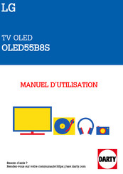 LG OLED55B8S Manuel D'utilisation