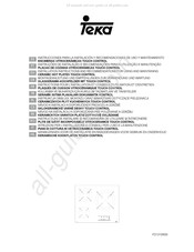 Teka TB6415 Instructions Pour L'installation