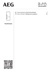 AEG TSC7M181DC Notice D'utilisation