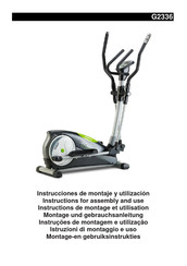 BH FITNESS G2336 Instructions De Montage Et Utilisation