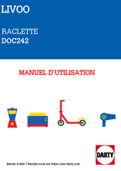 Livoo DOC242 Notice D'utilisation