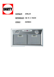 AIRLUX HG 41 C Instructions D'installation Et D'utilisation