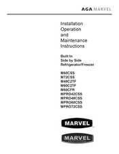 AGA MARVEL M72CSS Manuel D'instructions