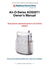 AOS Air-O-Swiss AOS2071 Mode D'emploi