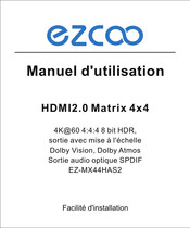 EZCOO EZ-MX44HAS2 Manuel D'utilisation