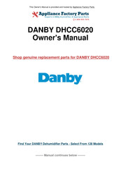 Danby PHD DHCC6020 Manuel D'instructions