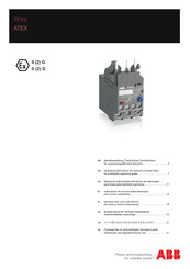 ABB TF42 Instructions De Service