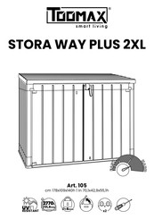 TOOMAX STORA WAY PLUS 2XL Mode D'emploi