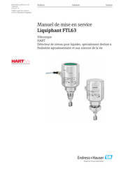 Endress+Hauser Liquiphant FTL63 Densité Manuel De Mise En Service