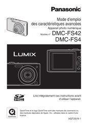 Panasonic LUMIX DMC-FS42EG-K Mode D'emploi