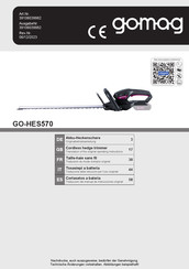 gomag GO-HES570 Traduction Du Mode D'emploi Original