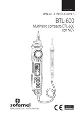 Sofamel BTL-600 Manuel D'instructions