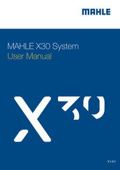 MAHLE X30 System Manuel De L'utilisateur