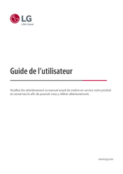 LG 65UR78006LK Guide De L'utilisateur