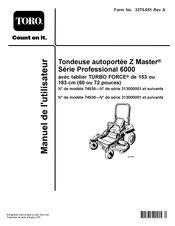 Toro 74938 Manuel De L'utilisateur