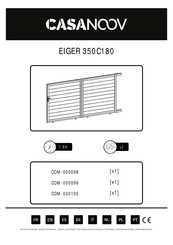 Casanoov EIGER 350C180 Instructions De Montage