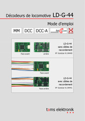 tams elektronik LD-G-44 Mode D'emploi