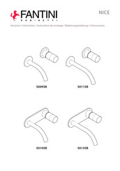 Fantini Rubinetti NICE S011SB Instructions De Montage