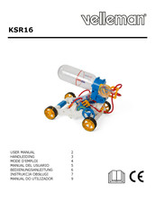 Velleman KSR16 Mode D'emploi