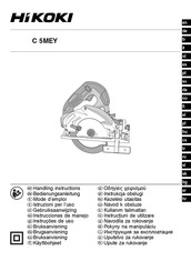 Hikoki C 5MEY Mode D'emploi