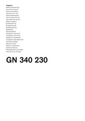 Gaggenau GN 340 230 Notice D'utilisation