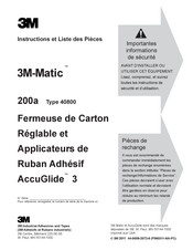 3M Matic 200a Instructions