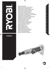 Ryobi R18RW3 Traduction Des Instructions Originales