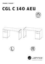 Jahnke CGL C 140 AEU 54AU81 Mode D'emploi