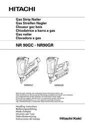 Hitachi NR 90GC Mode D'emploi