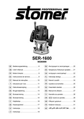 Stomer Professional SER-1600 Mode D'emploi