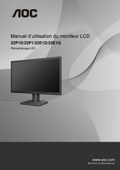 AOC 22P1 Manuel D'utilisation