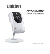 Uniden APPCAM 24HD Guide D'utilisation