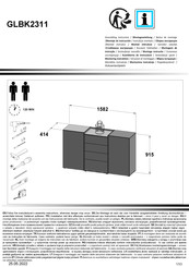 Forte GLBK2311 Notice De Montage