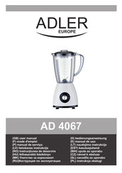 Adler europe AD 4067 Mode D'emploi