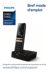 Philips D4651B/01 Bref Mode D'emploi