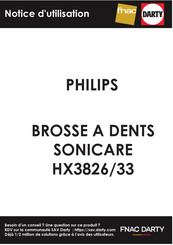 Philips Sonicare HX3826/33 Manuel D'utilisation