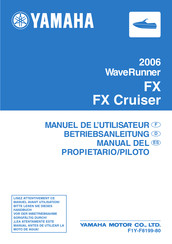 Yamaha FX1000-E Manuel De L'utilisateur