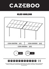 CAZEBOO COM-000364 Mode D'emploi