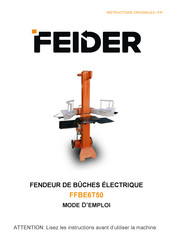 Feider FFBE6T50 Instructions Originales