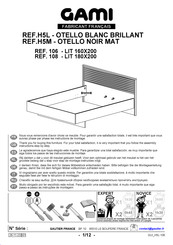 Gami OTELLO H5L 108 Instructions De Montage