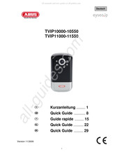 Abus TVIP11000-11550 Guide Rapide