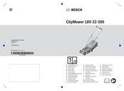 Bosch CityMower 18V-32-300 Notice Originale