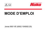 HAKO Jonas 900 E Mode D'emploi