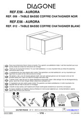 Gautier DIAGONE AURORA E56 Instructions De Montage