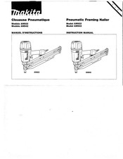 Makita AN922 Manuel D'instructions