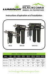 Luminor LBH4-Z22 Instructions D'opération Et D'installation