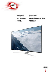 Samsung UE55KS8000 E-Manual